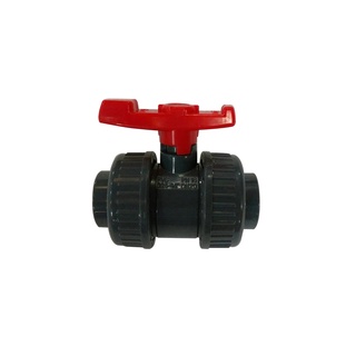 UPVC Double Union Ball Valve | ดับเบิ้ล ยูเนี่ยนบอลวาล์ว 3/4 นิ้ว