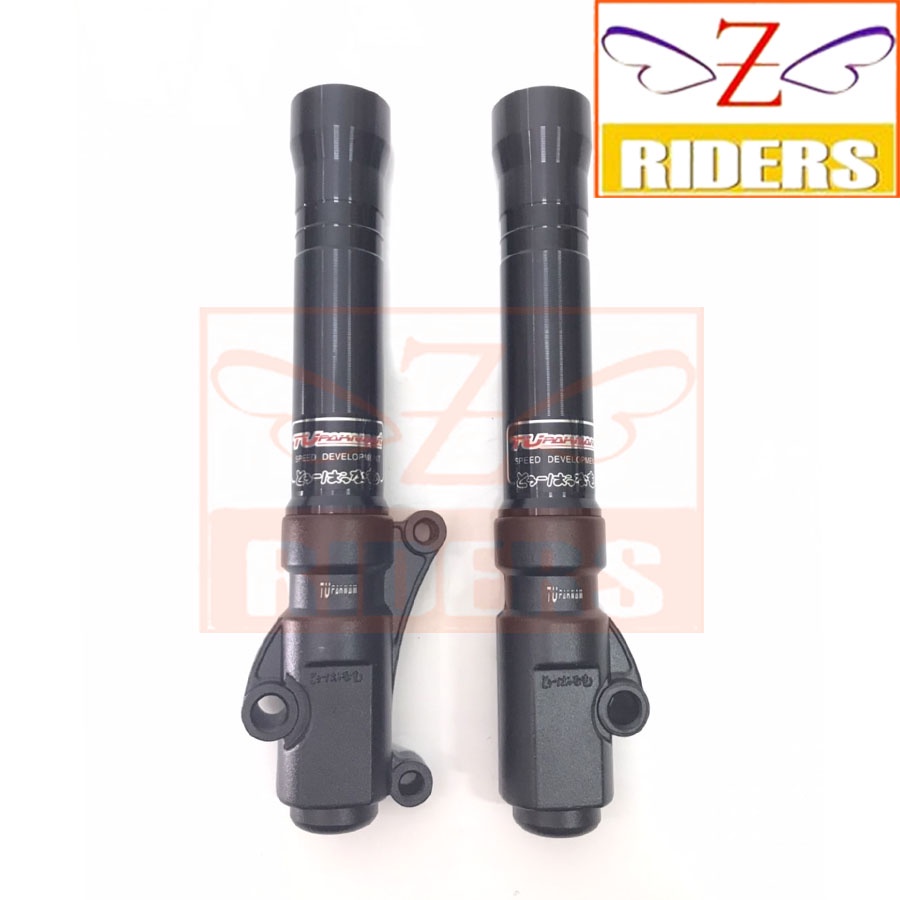 กระบอกโช๊คหน้า TUPAKNAM SCOOPY/CLICK-125i โช๊คเดิม หัวดำ สีดำ ใส่กับปั๊มเบรคเดิม จานเบรคขนาดเดิม