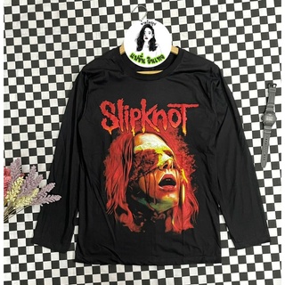 เสื้อยืดแฟชั่นวินเทจ Slipknot แขนยาวสุดฮิต