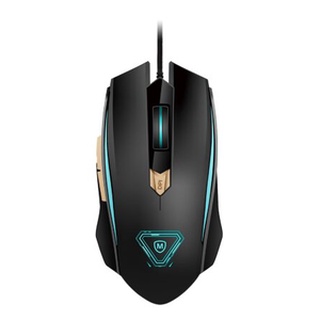 MOUSE (เมาส์) MICROPACK รุ่น GM-06 GAMING MOUSE (BLACK) ประกัน 1 ปี *ของแท้100% ประกันศูนย์*