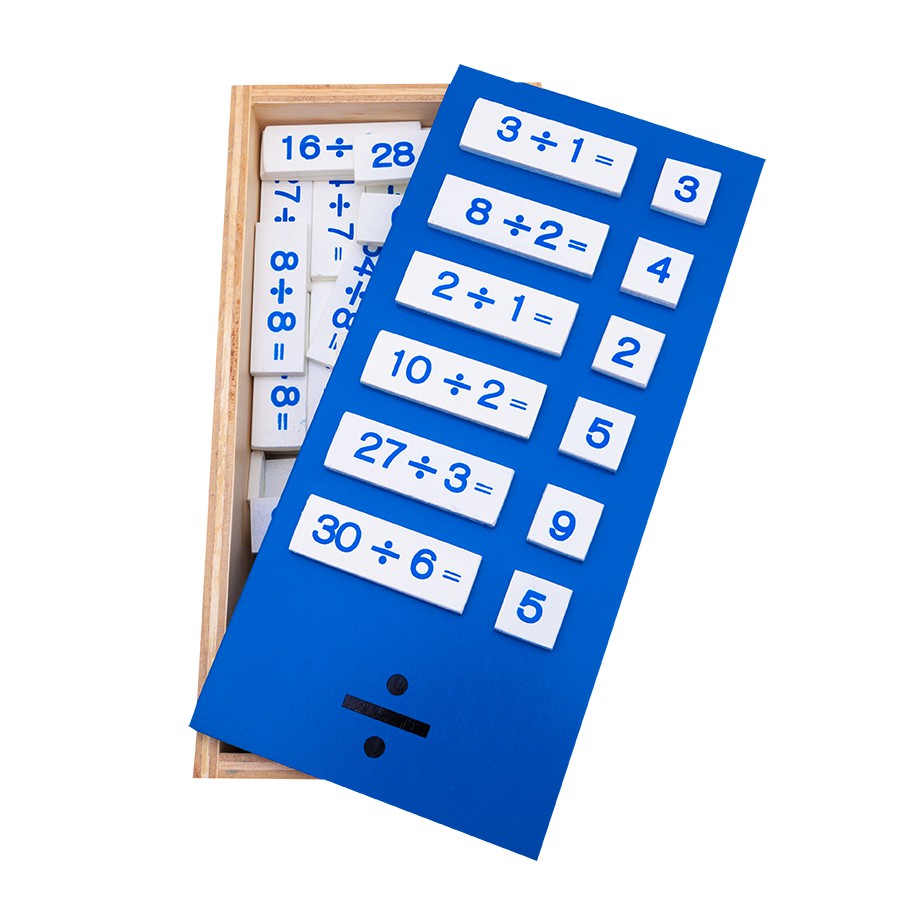 0350 สมการหาร (คณิตศาสตร์ หาร), ของเล่นไม้, ของเล่นเสริมพัฒนาการ, ของเล่นเด็กอนุบาล, สื่อการสอนเด็กอนุบาล