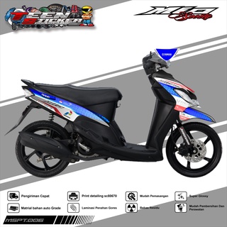 Striping MIO SPORTY - สติกเกอร์ลอกลายลิสต์ Variation YAMAHA MIO SPORTY 006