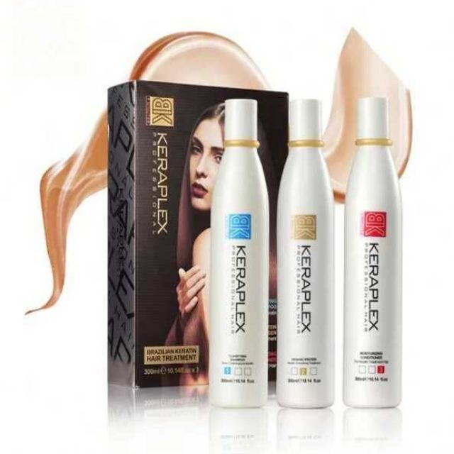 เคราตินสด BK keraplax professional hair salon 300 ml (พร้อมจัดส่ง)