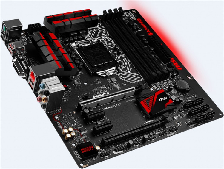 NIGHT ใหม่ MSI B150M ELF ICAFE B150 เมนบอร์ด DDR4 สําหรับ Z270 B250 H110 Mlc