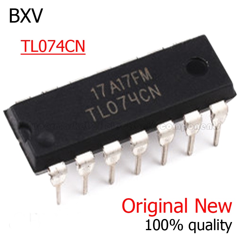 10 ชิ้น/ล็อต TL074CN DIP14 TL074 DIP 0714CN DIP ใหม่และ IC
