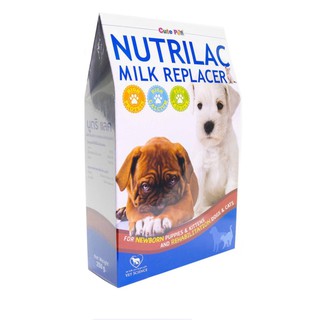 Nutrilac milk replacer นมผง สำหรับลูกแมว และ ลูกสุนัข ขนาด 250 G.