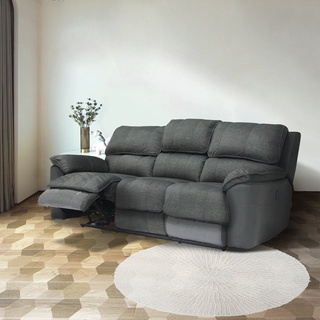 [กทม. 3-5 วัน ส่ง] SB Design Square เก้าอี้พักผ่อนผ้า รุ่น Marage สีเทาเข้ม (225X100X98 ซม.) แบรนด์ SB FURNITURE