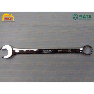 Sata ประแจแหวนข้างปากตาย 15 mm 40210