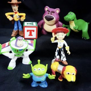 โมเดล ทอยสตอรี่ Model Toy Story เซ็ท 8 ตัว สะสม ตั้งโชว์ ของขวัญ ของฝาก