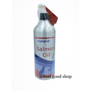 Iceland Pet Salmon Oil for Dogs 500 มล. หมดอายุ 08/2025 น้ำมันปลาแซลมอนสำหรับสุนัข