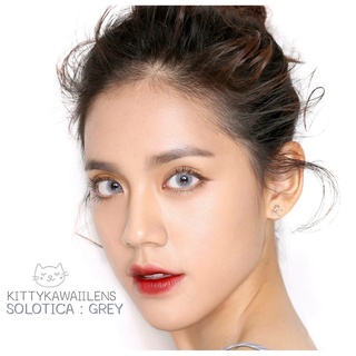 Solotica Kitty Kawaii คิตตี้ คาวาอิ คอนแทคเลนส์ สายฝอ ตาฝรั่ง เลนส์กรองแสง 0.00