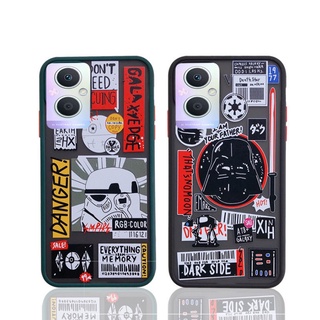 Oppo Reno 8Z reno8Z 5G Star Wars เคส PC เคลือบด้าน เลนส์กล้อง ฝาครอบเต็มรูปแบบ เคสกันกระแทก กรอบลูกกวาด