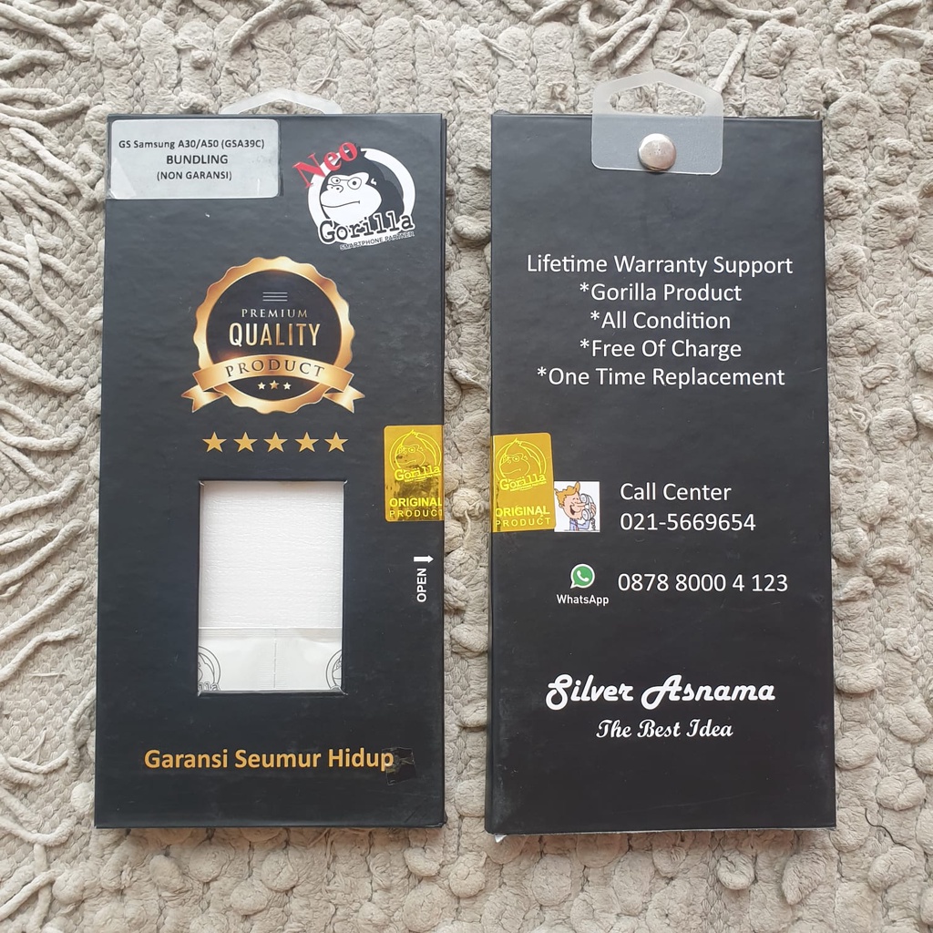 กระจกนิรภัย Samsung A30 และ M20 Neo Gorilla