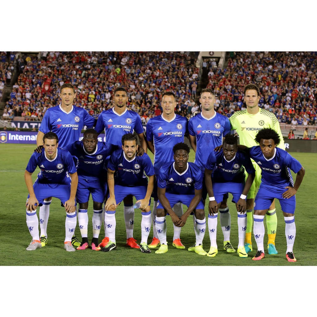 โปสเตอร์ Chelsea เชลซี champions แชมป์ poster ฟุตบอล Football โปสเตอร์ฟุตบอล ตกแต่งผนัง รูปติดห้อง โ