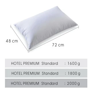 LUCKY mattress หมอนขนห่านเทียม Hotel Premium หมอนโรงแรมความนุ่มระดับห้าดาว นุ่มหลับสบายไม่ปวดต้นคอ