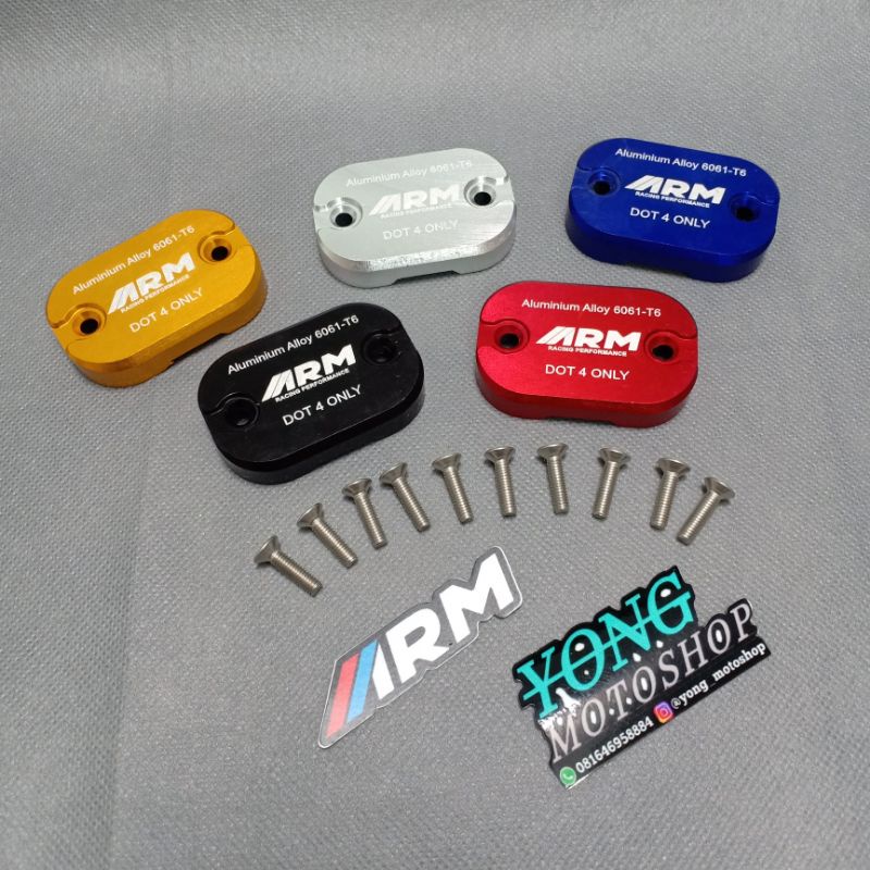 ฝาครอบหลักเบรค NMAX AEROX LEXI matic YAMAHA อลูมิเนียม FULL CNC