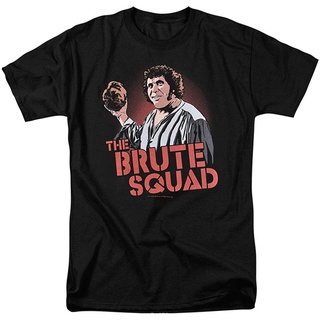 ROUND คอลูกเรือเสื้อยืด พิมพ์ลาย Princess Bride Andre The Giant Brute Squad สไตล์คลาสสิก-4XL