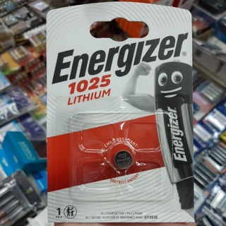 ถ่าน Energizer CR1025 Lithium 3V แพคเดี่ยว 1ก้อน ของใหม่ ของแท้