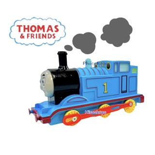 หัวรถไฟโทมัส THLKING THOMAS &amp; FRLENDS หัวรถไฟโทมัสพ่นควัน ใส่ถ่าน มีเสียงมีไฟ พร้อมให้สะสม น้องๆสาวกโทมัสไม่ควรพลาด