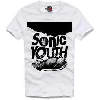 E1syndicate เสื้อยืดลําลอง แขนสั้น คอกลม พิมพ์ลาย Sonic Youth No Wave Alternative Noise Indie Rock 4110 สไตล์ฮิปฮอป สตรี