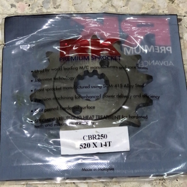 Honda CBR 250 / CBF 250 Rk Sprocket 520 X 14T