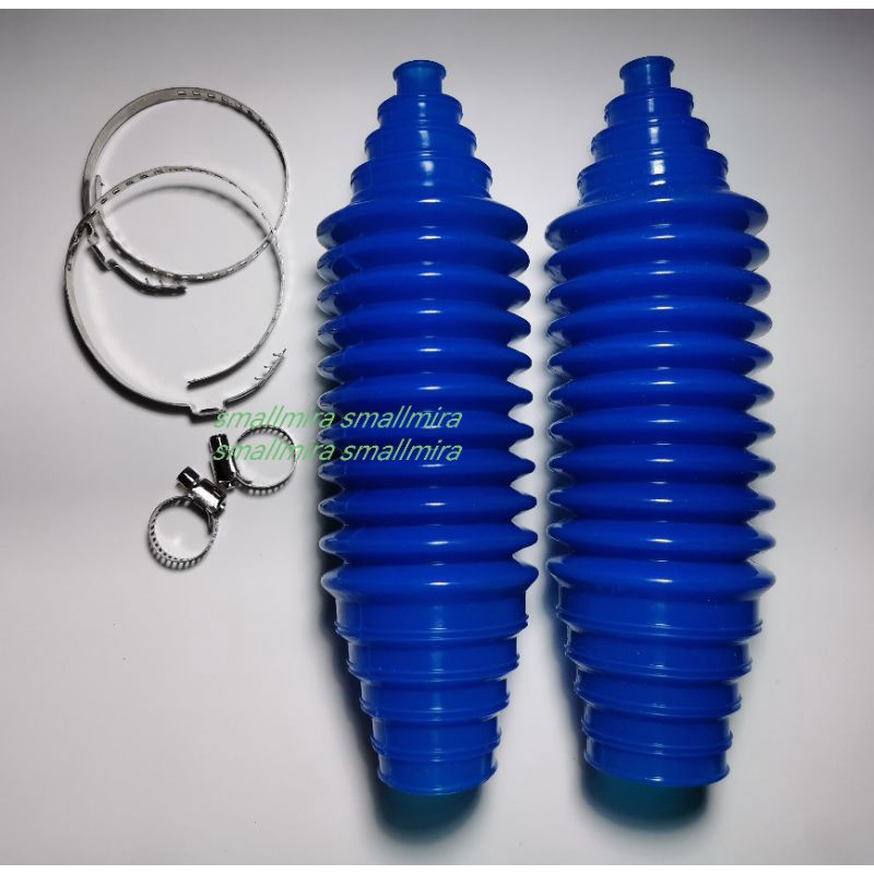 กันฝุ่นแร็ค ทำจากซิลิโคน มีพร้อมเหล็กรัด (Universal silicone rack steering boots)◌ุ