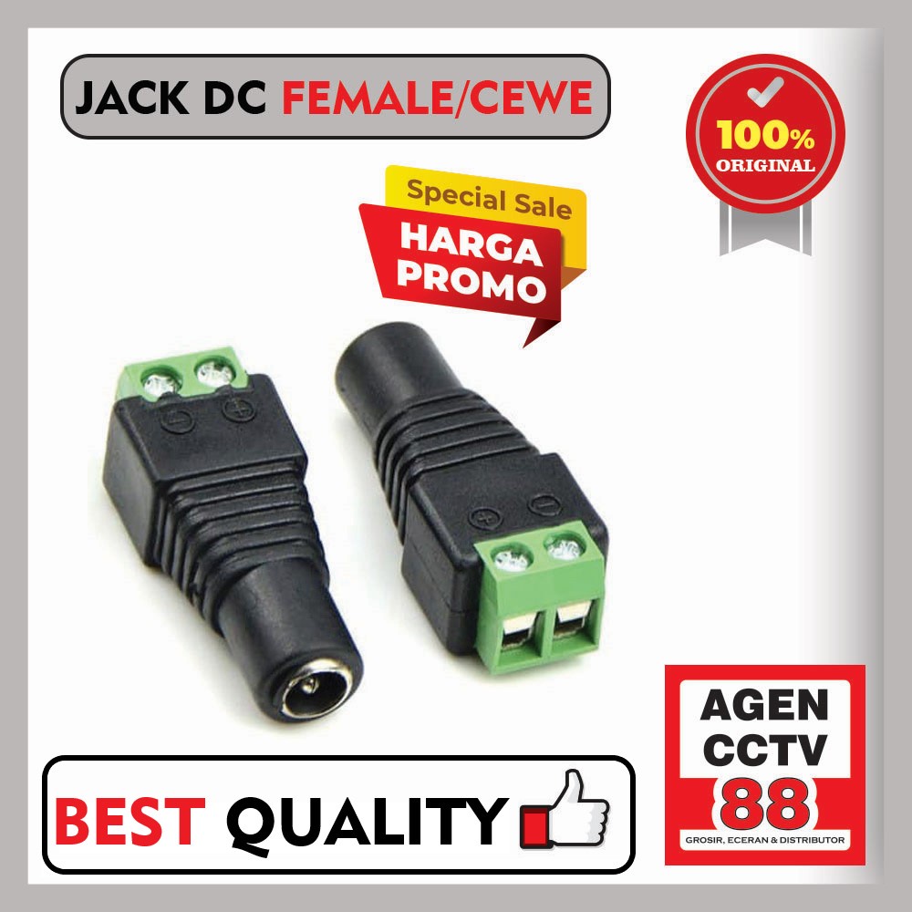 DC Jack Female Bolt DC Female Connector เกรด A