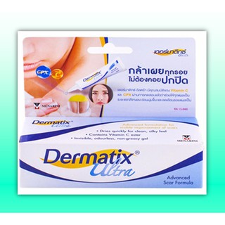 Dermatix Ultra เดอร์มาติกซ์ อัลตร้า เจลทารอยแผลเป็น เนื้อเจลบางเบา ไม่แต่งสีและกลิ่น