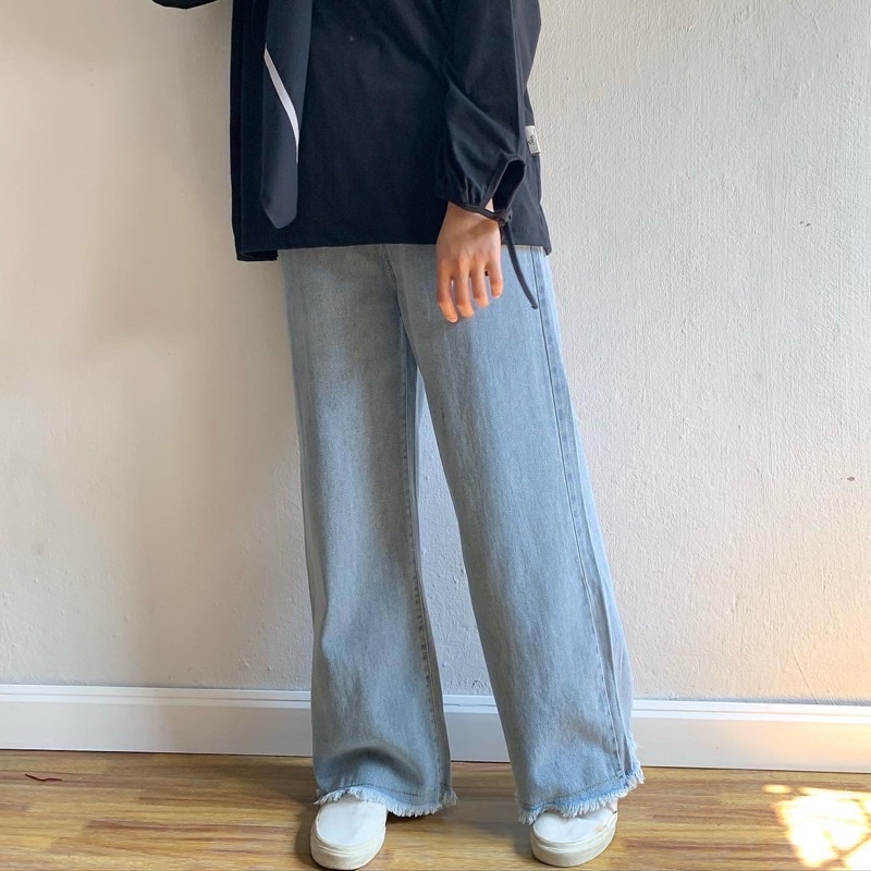 Denim jeans  // size ใหม่🎉 Big size🦕  (N12)/(N13)พร้อมส่งทั้ง2 สีค้า สีเข้ม/สีอ่อน ทรงสวย มากี่รอบก็ไม่เคยพอ☁️🫶🏻 - รูปที่ 2