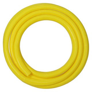 ท่ออ่อนลายลูกฟูก SCG 1/2 นิ้ว 5 เมตร สีเหลือง CORRUGATED UPVC CONDUIT SCG 1/2" 5M YELLOW