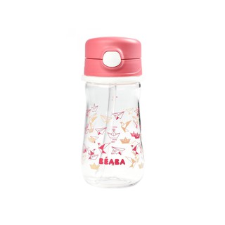 Beaba(เบียบา)กระติกน้ำหัดดื่ม ความจุ 350 ml Staw cup 350 ml - Dark Pink