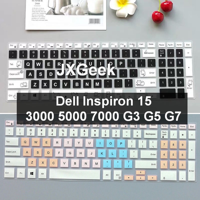 ฝาครอบแป้นพิมพ์ Dell Dell G3 3579 15.6 G5 5587 G7 7588 Dell Ins 5566 Inspiration 15 5000 Series 15.6
