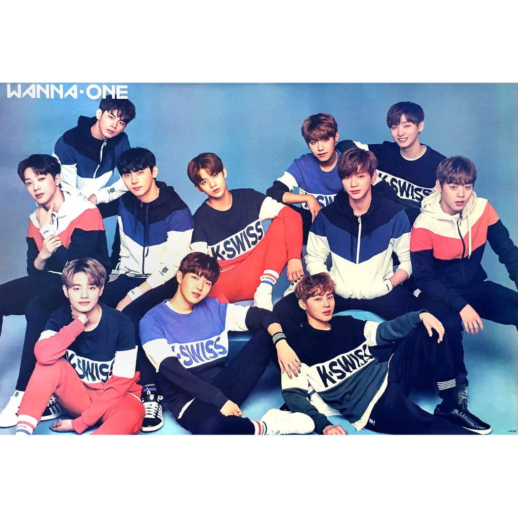 โปสเตอร์ รูปถ่าย บอยแบนด์ เกาหลี Wanna One 워너원 POSTER 24"x35" Inch Korean Boy Band K-pop R&B V4
