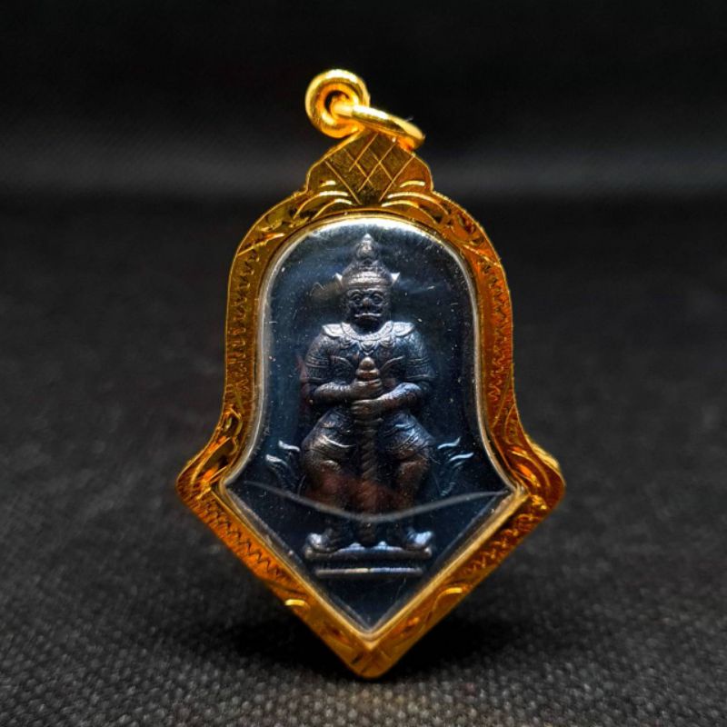 A003ปัง!!!ที่สุดของทุกๆปี หมดแล้วหมดเลย จี้ท้าวเวสสุวรรณ วัดจุฬามณี จ.สมุทรสงคราม ปี2545(เลี่ยมกรอบช