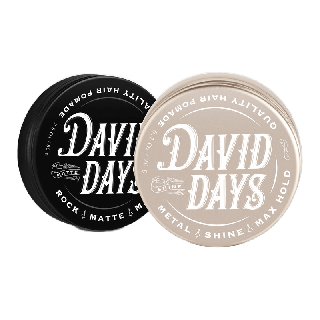 David Days เดวิด เดส์ เมทัล ไชน์ แม็ก โฮลด์ โพเมด 80มล DMS02 แว็กซ์ผม