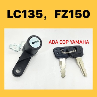 [2 คีย์] ชุดกุญแจล็อคที่นั่งรถยนต์ สําหรับ YAMAHA 135LC LC135 LC 135 V1 LC V1