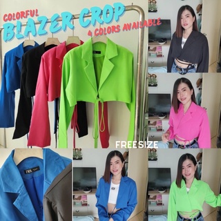 🍦Chocmint sundae🍦classic vibes blazer เบรเซอร์ดีไซน์เรียบ แบบคลาสสิก แต่งเชือกผูกรอบเอว