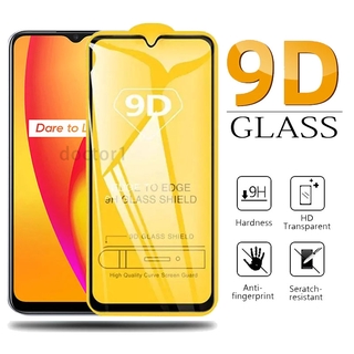 9D ฟิล์มกระจก เต็มจอ Realme C53 C55 C35 C33 C30s C30 C25s C25 C25y C21 C21y C15 C11 C12 C3 C2 4G 5G 2023