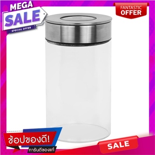 ขวดโหลแก้วกลมฝากด PURE 1.0 ลิตร ขวดโหล FOOD CANISTER PURE GLASS 1.0L