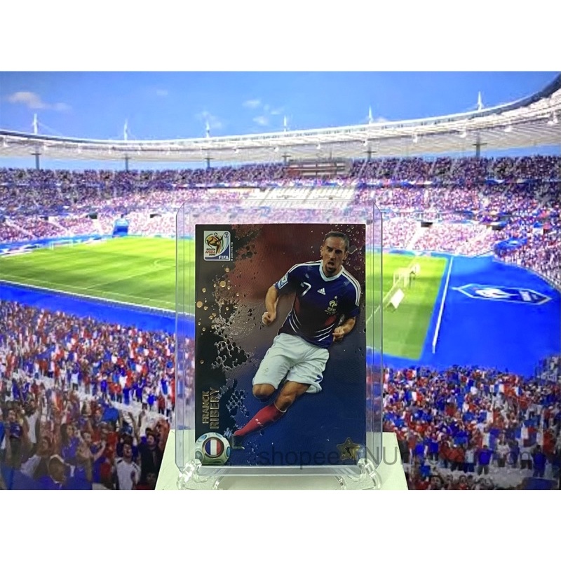 การ์ดนักฟุตบอล 2010 Panini World Cup - Franck Ribery - Made In Italy