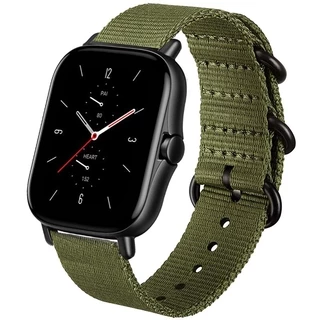 18mm 24mm 22mm 20mm Universal strap Nylon Watchband for Samsung Galaxy Watch 3 46 mm Gear S3 Amazfit GTS Huawei Watch Band