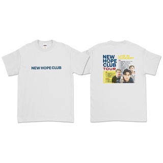 ROUND คอลูกเรือใหม่ เสื้อยืด HOPE CLUB - TOUR 2022 (หน้า หลัง)-4XL