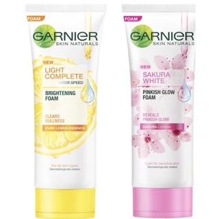 Garnier​ การ์นิเย่ โฟม / สครับล้างหน้า 100ml.