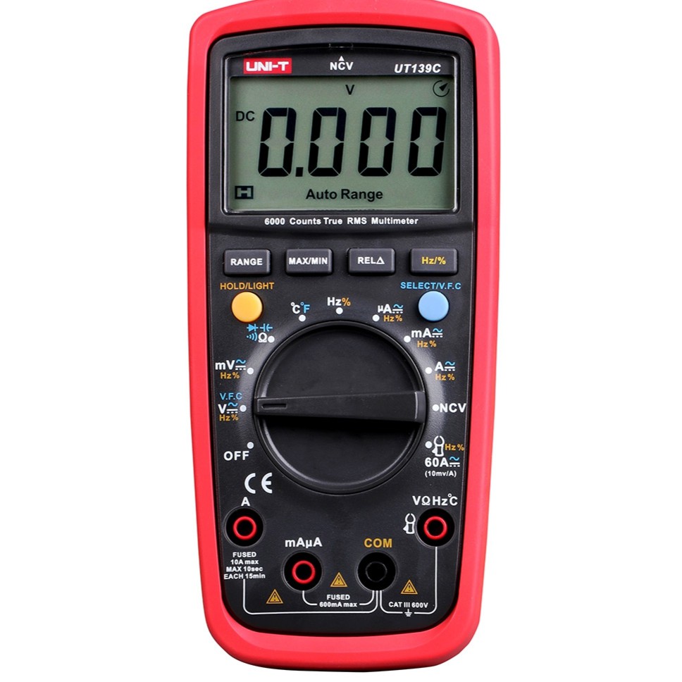 UNI-T  UT139C รุ่นใหม่ล่าสุด สเปคเทพ True RMS Digital multimeter