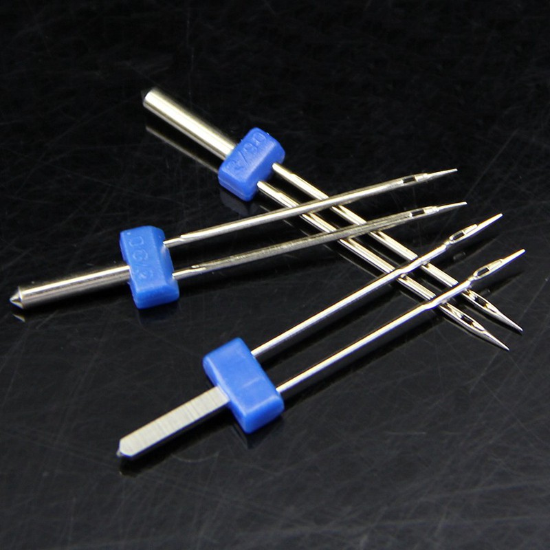 3 x Double Twin Needles Pins Sewing Machine Size 2.0903.0904.090 Set ...