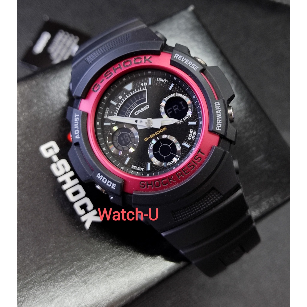 G-SHOCK/AW-591/デジアナ/赤/限定/REDMAN/レッドマン/レア | top