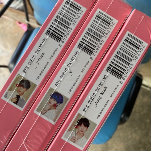 พร้อมส่ง✨ #BTS DIY CUBIC PAINTING
