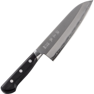 Yasudahamono มีดทำครัว Santoku Gentora Toru YS900 180 มม k111