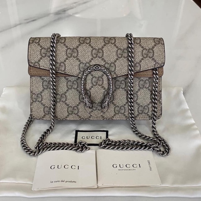 Used  Gucci Dionysus super mini Crossbody bag