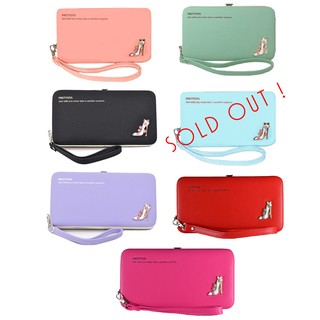 กระเป๋าสตางค์ กระเป๋าใส่มือถือ Prettyzys Smart Wallet size L